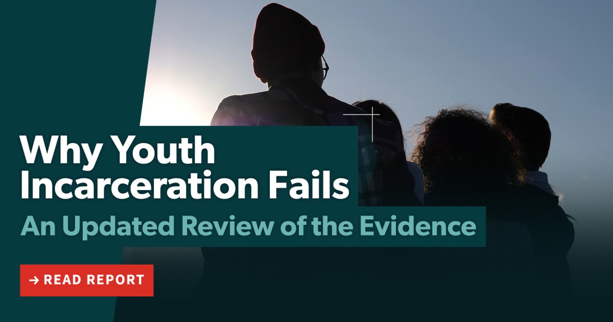 Why Youth Incarceration Fails An Updated Review Of The Evidence The Sentencing Project 